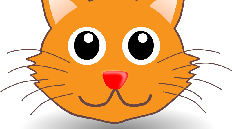 Homing Cat - Cat Face Clipart (800x445), Png Download