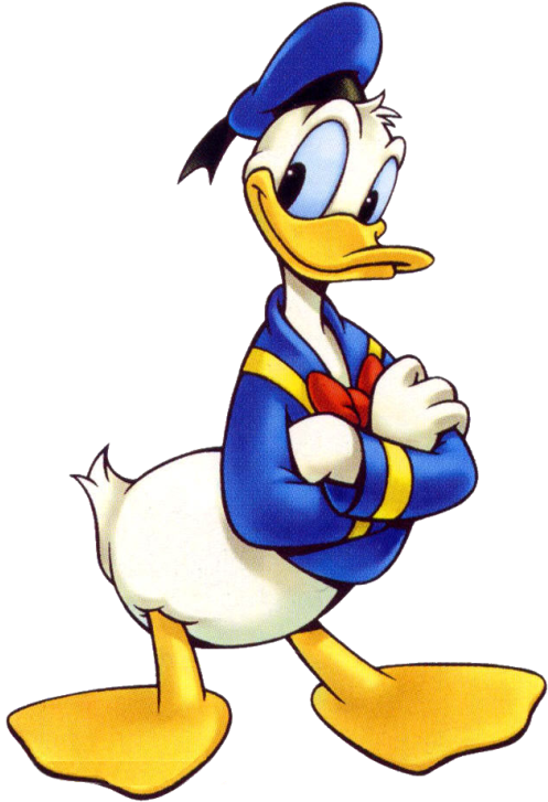 Donald Artwork Kh - Minnie Mouse And Daisy Duck Birthday Tutu Outfit (500x734), Png Download