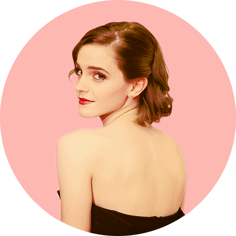 Emma Watson Tumblr Transparent (484x484), Png Download