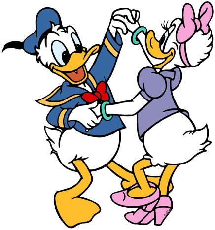 Disney Duck, Disney Love, Duck Illustration, Donald - Daisy Duck Donald Duck (436x467), Png Download