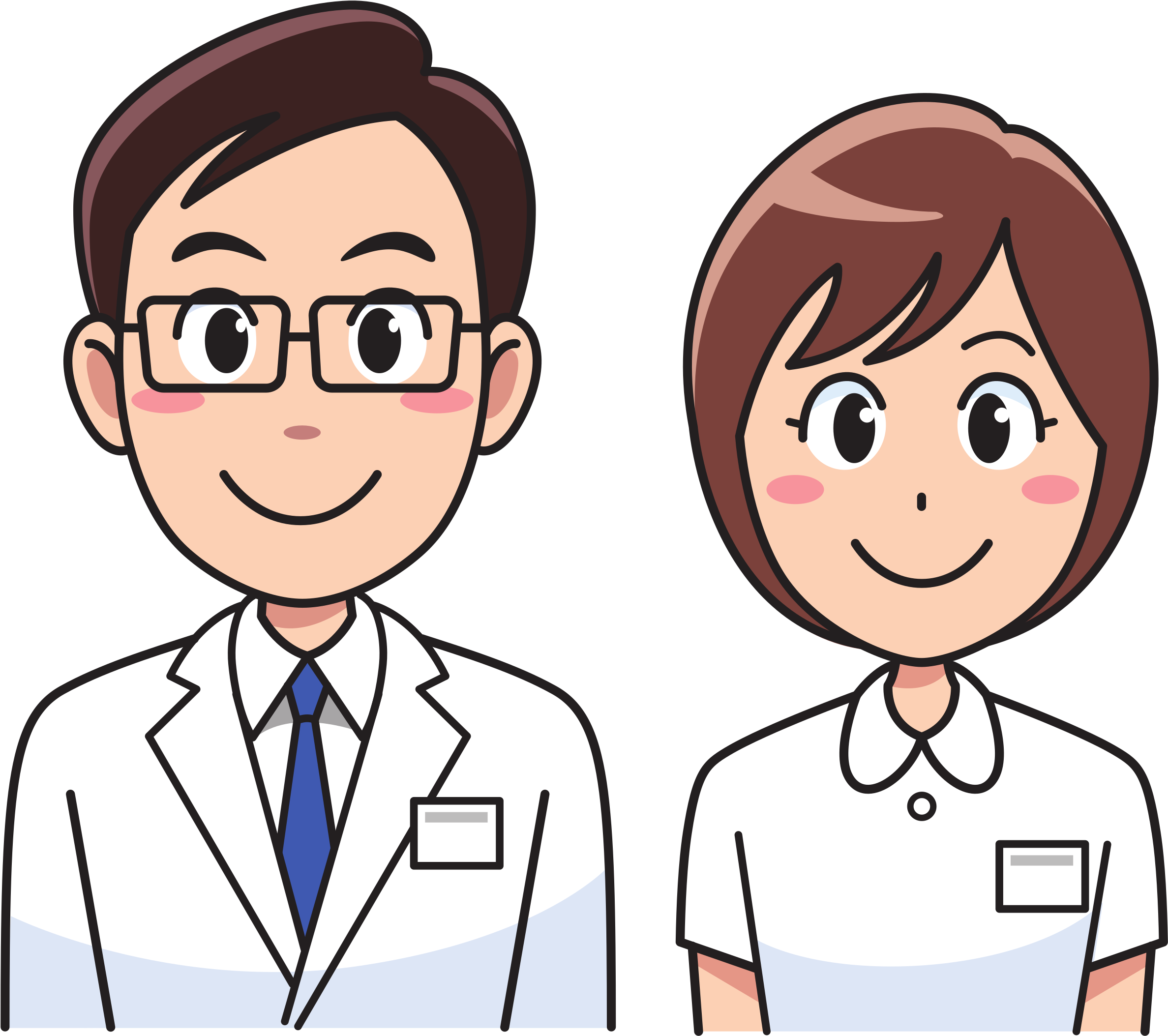 This Free Icons Png Design Of Medicine Doctor And Nurse (2400x2132), Png Download