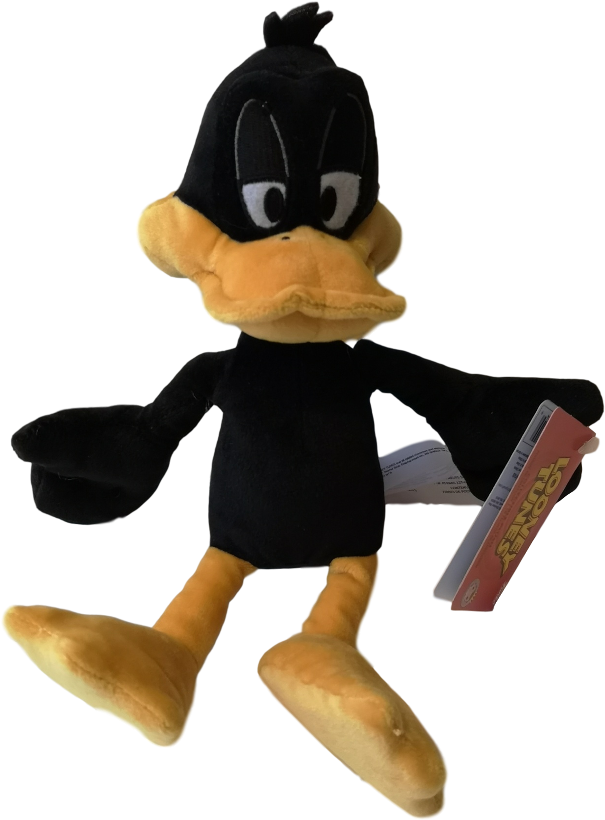Looney Tunes Daffy Duck Plush Png Daffy Plush - Stuffed Toy (1774x2017), Png Download