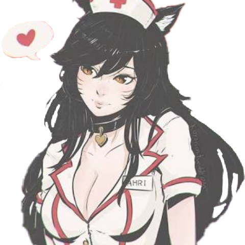 League Of Legends Ahri Zerochan (480x480), Png Download