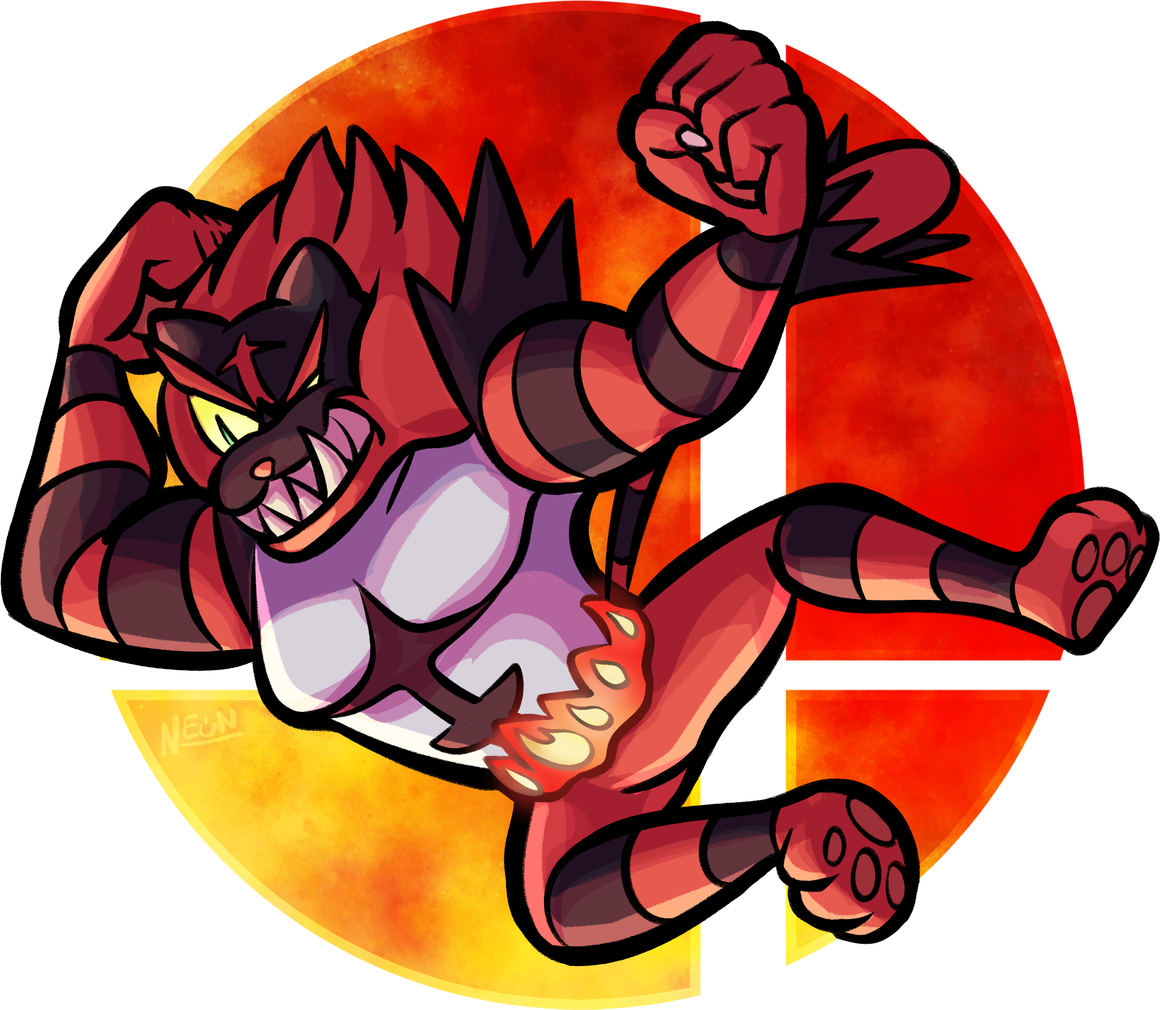 Incineroar (2400x2160), Png Download