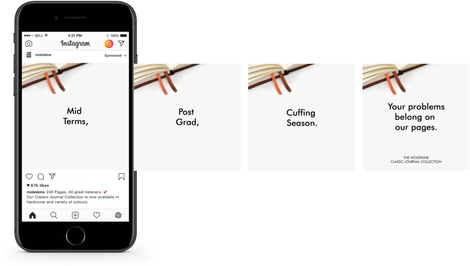 Download Moleskine Ig Carousel Full Size PNG Image PNGkit