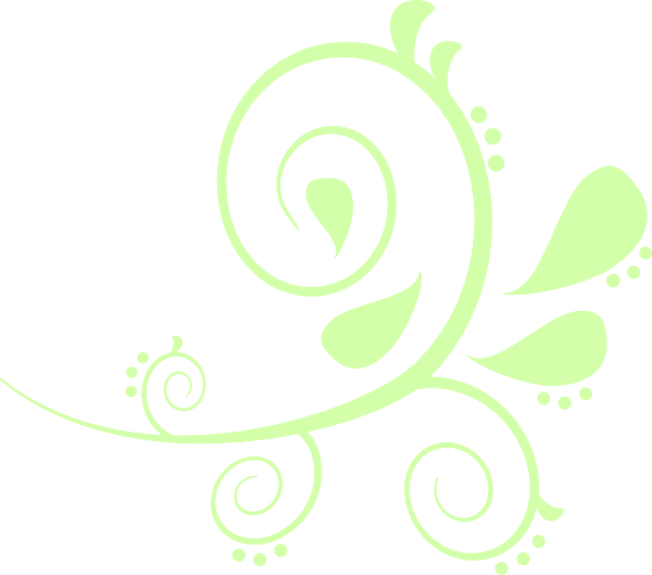 Green Paisley Png (600x529), Png Download