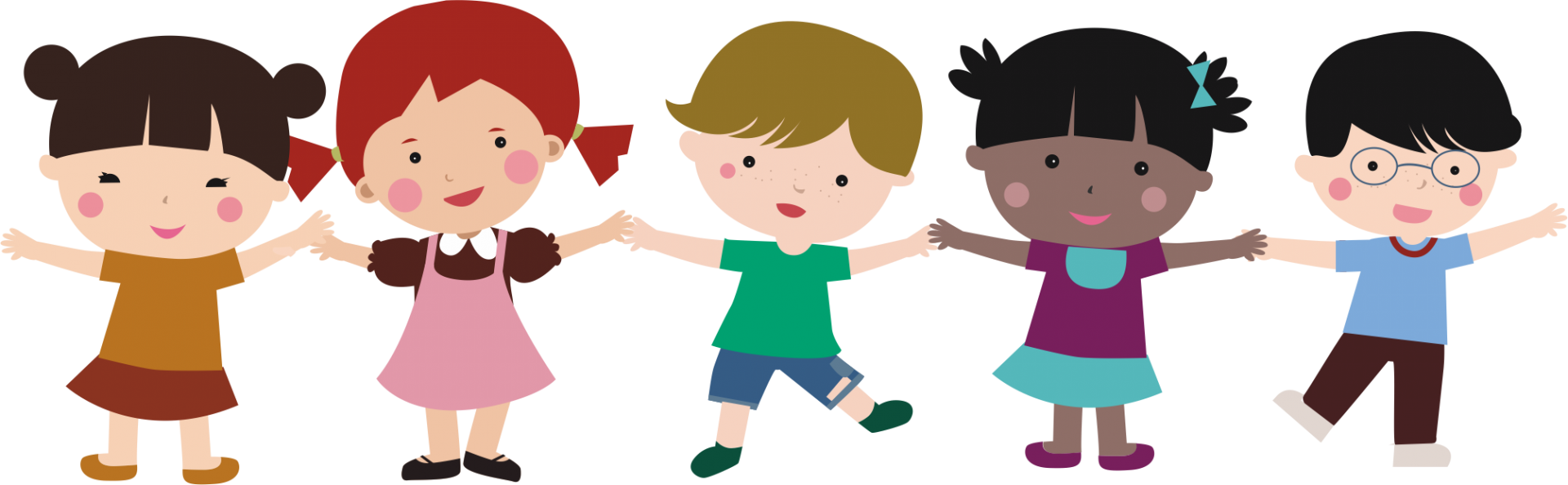 Kids Playing Animated (1920x594), Png Download