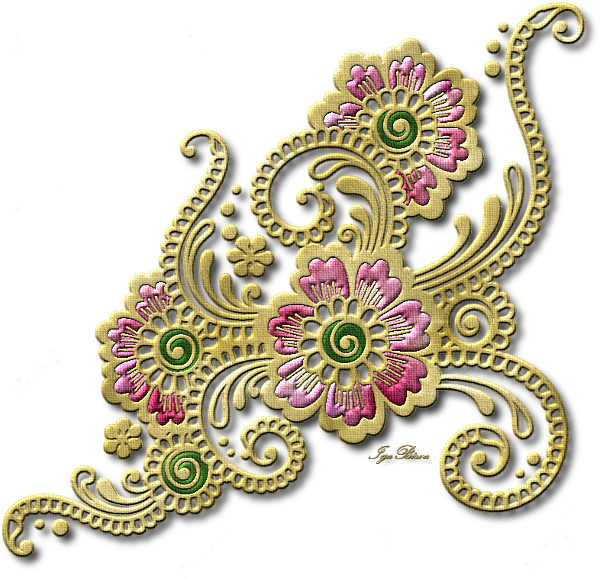 2015 07 31 Arabesque Paisley Florale Фото, Автор Olga (600x579), Png Download