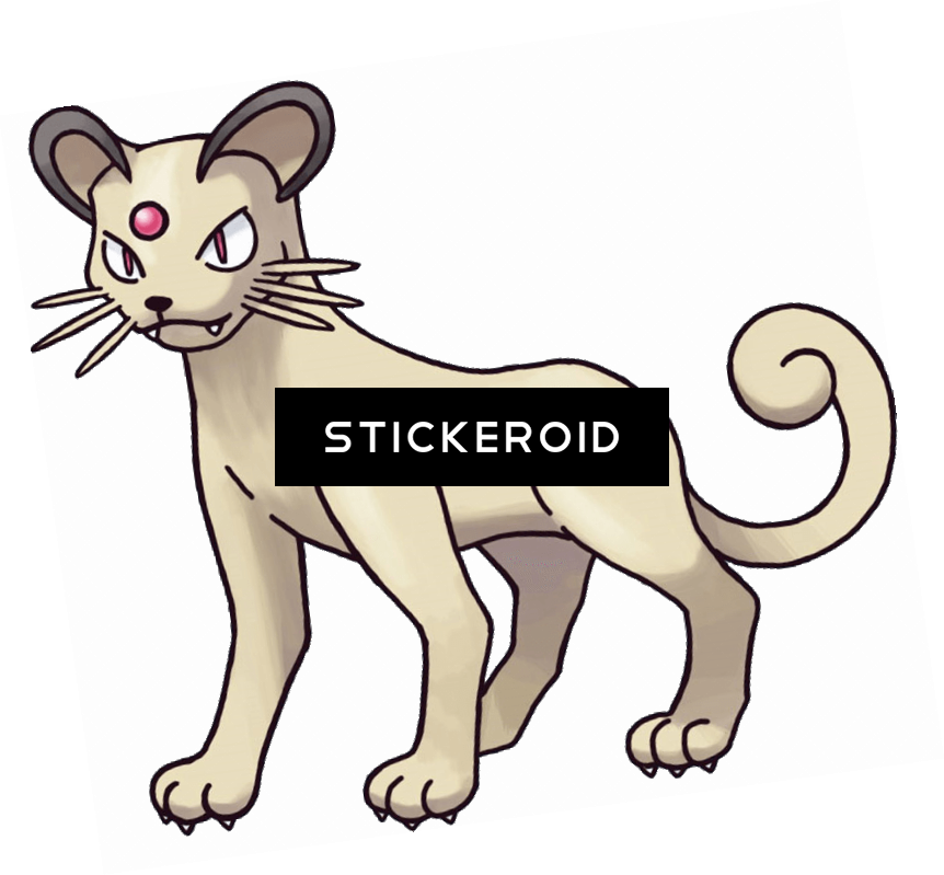 Persian Pokemon (862x799), Png Download
