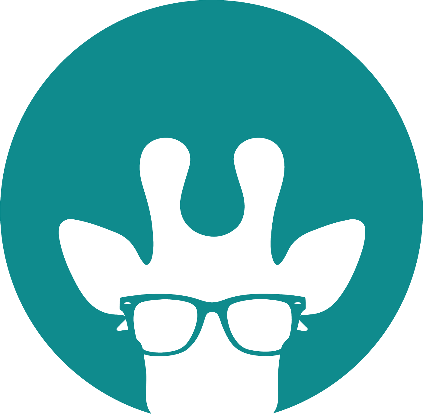 Giraffe Icon (1401x1372), Png Download