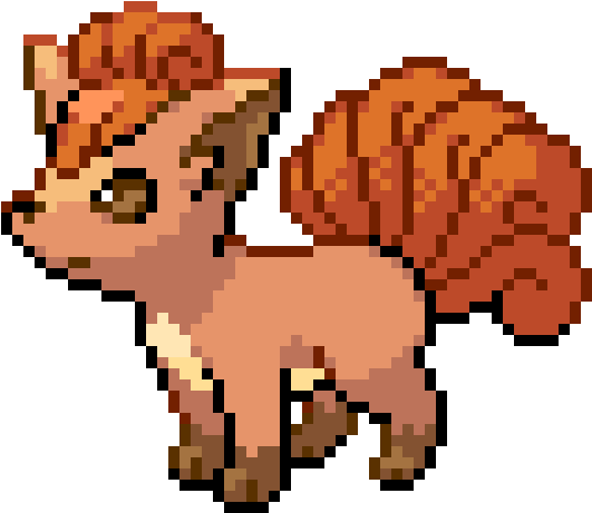 Vulpix (630x510), Png Download