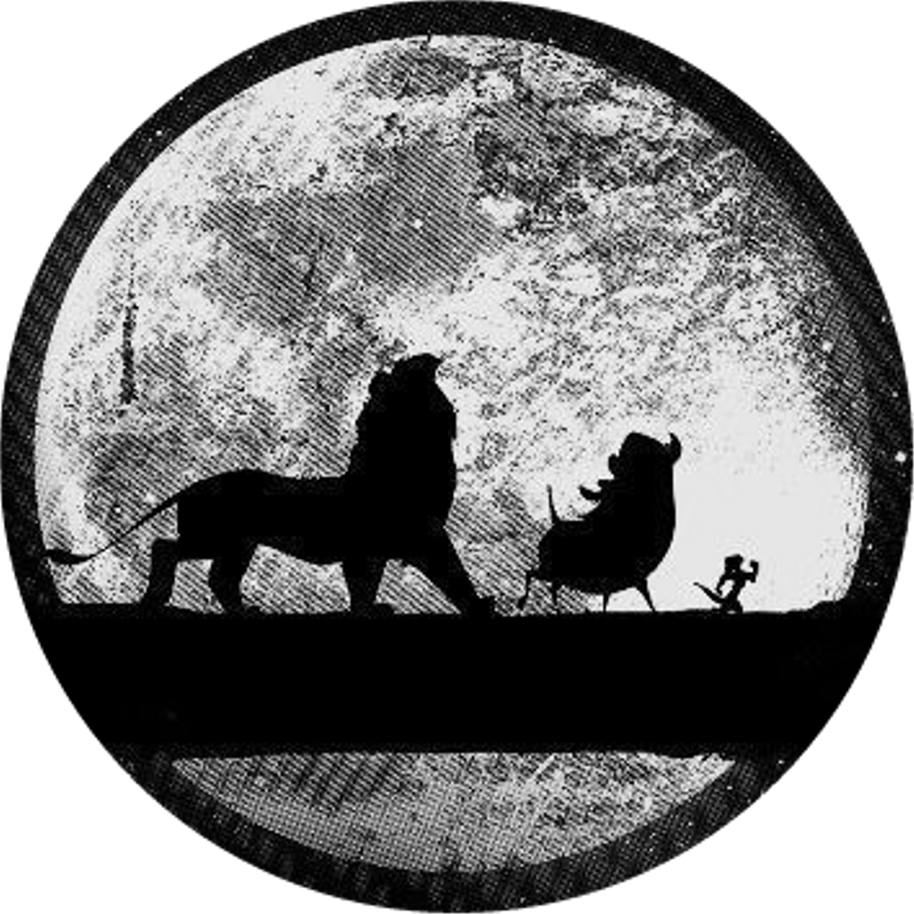 Hakuna Matata 🦁 Lion Hakunamatata Circle Png Tumblr (1024x1024), Png Download
