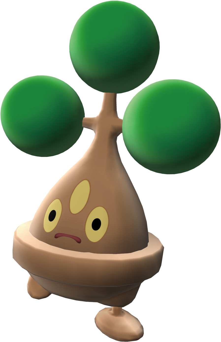 438bonsly Pokemon Battle Revolution (1728x1440), Png Download