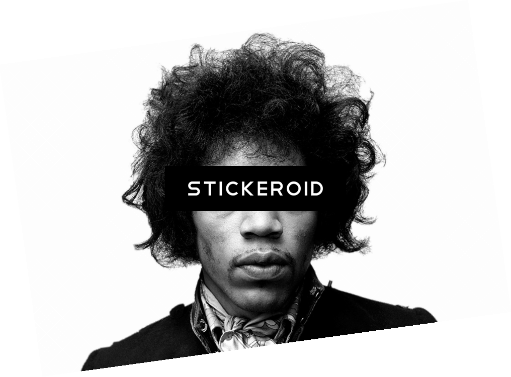 Jimi Hendrix Portrait (1016x750), Png Download