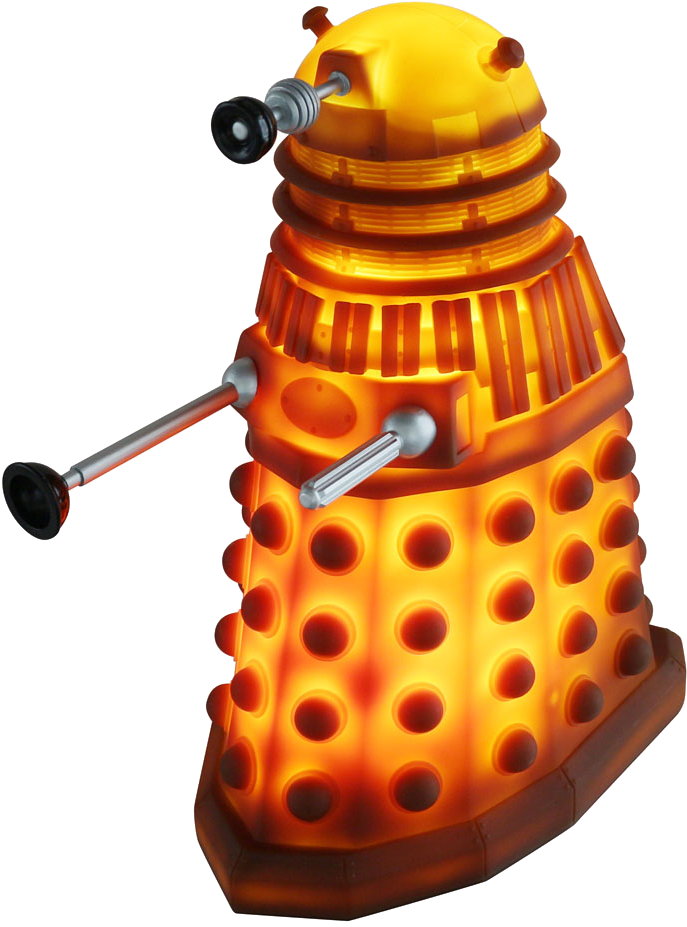 Lámpara Dalek 15 Cm (687x927), Png Download