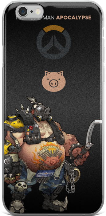 Overwatch Roadhog Iphone 5/5s/se, 6/6s, 6/6s (1000x1000), Png Download