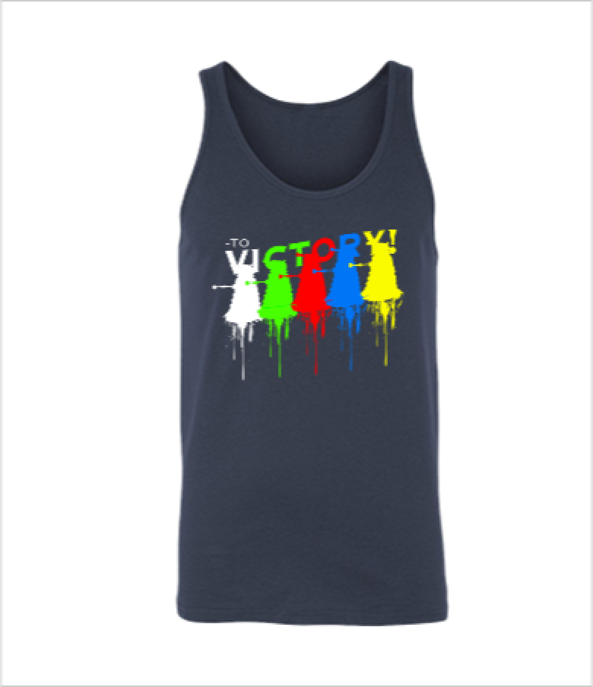 Dalek Color Unisex Tank Top Pinterest Dalek Png Dalek (1170x1356), Png Download