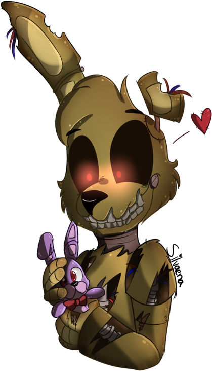 Aww Springtrap Can Make The Cutest Faces (486x750), Png Download
