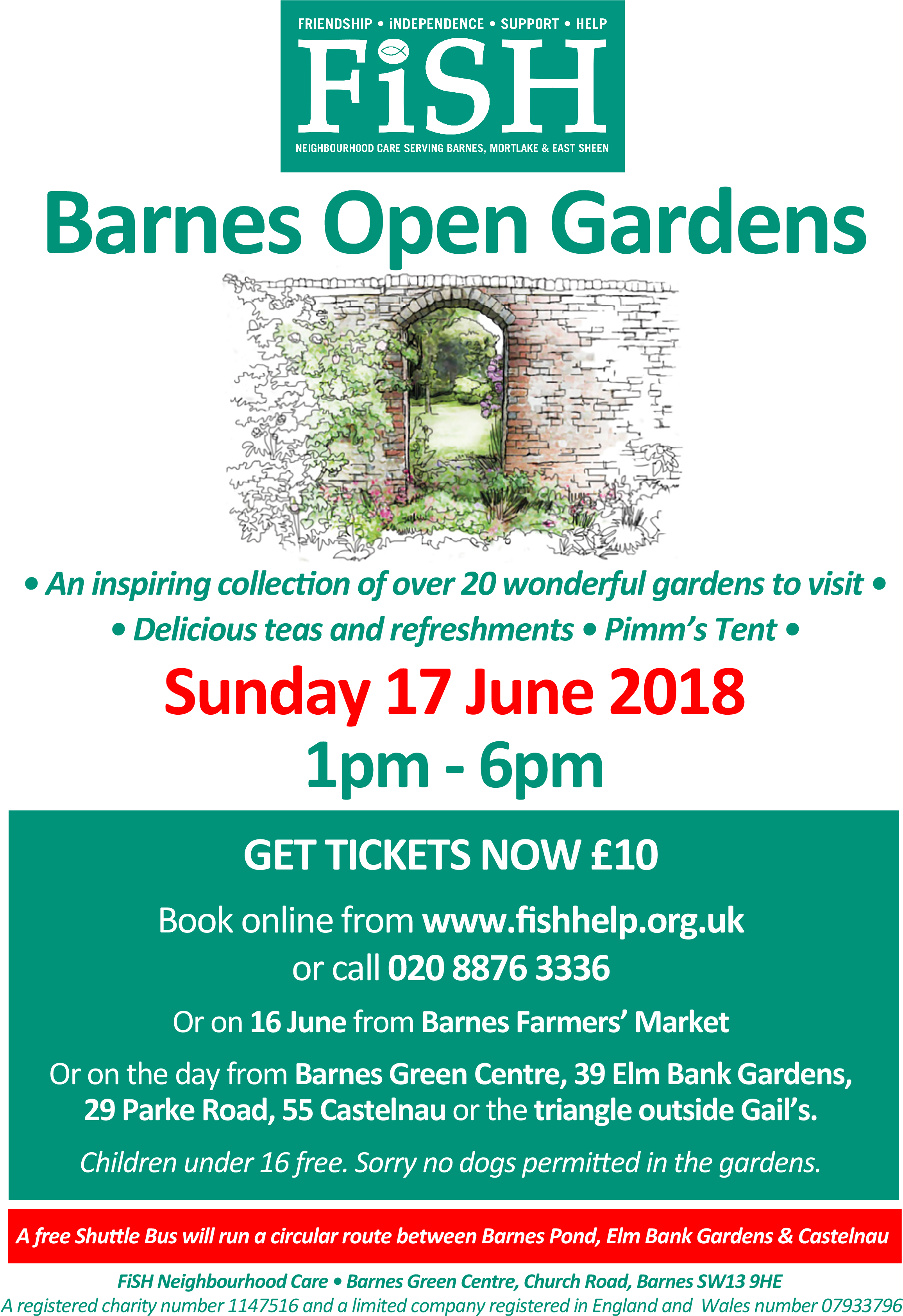 Barnes Open Gardens Buy Tickets Now (2480x3508), Png Download