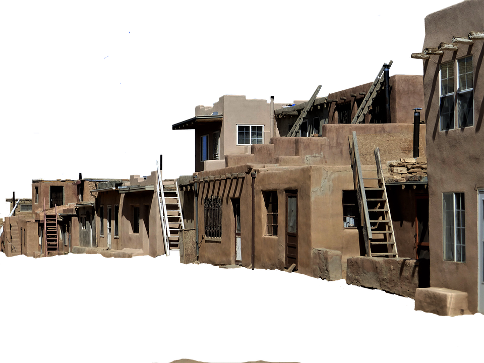 Architecture, Indian, Pueblo, Poor, Native American (960x720), Png Download