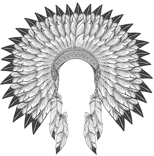 American Indian Png Image Background (580x580), Png Download