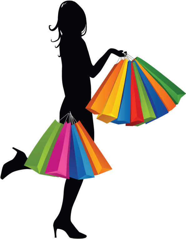 Desenho Compras Png (634x870), Png Download