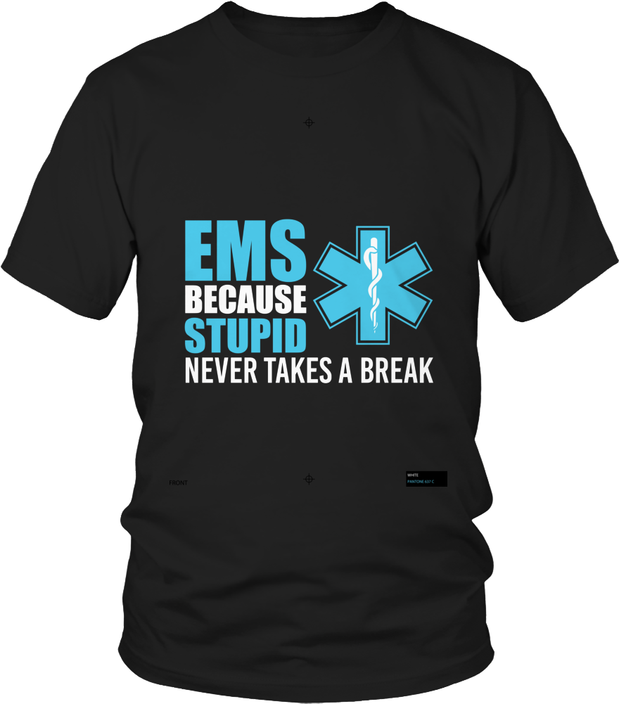 Because Stupid Never Takes A Break (1000x1000), Png Download