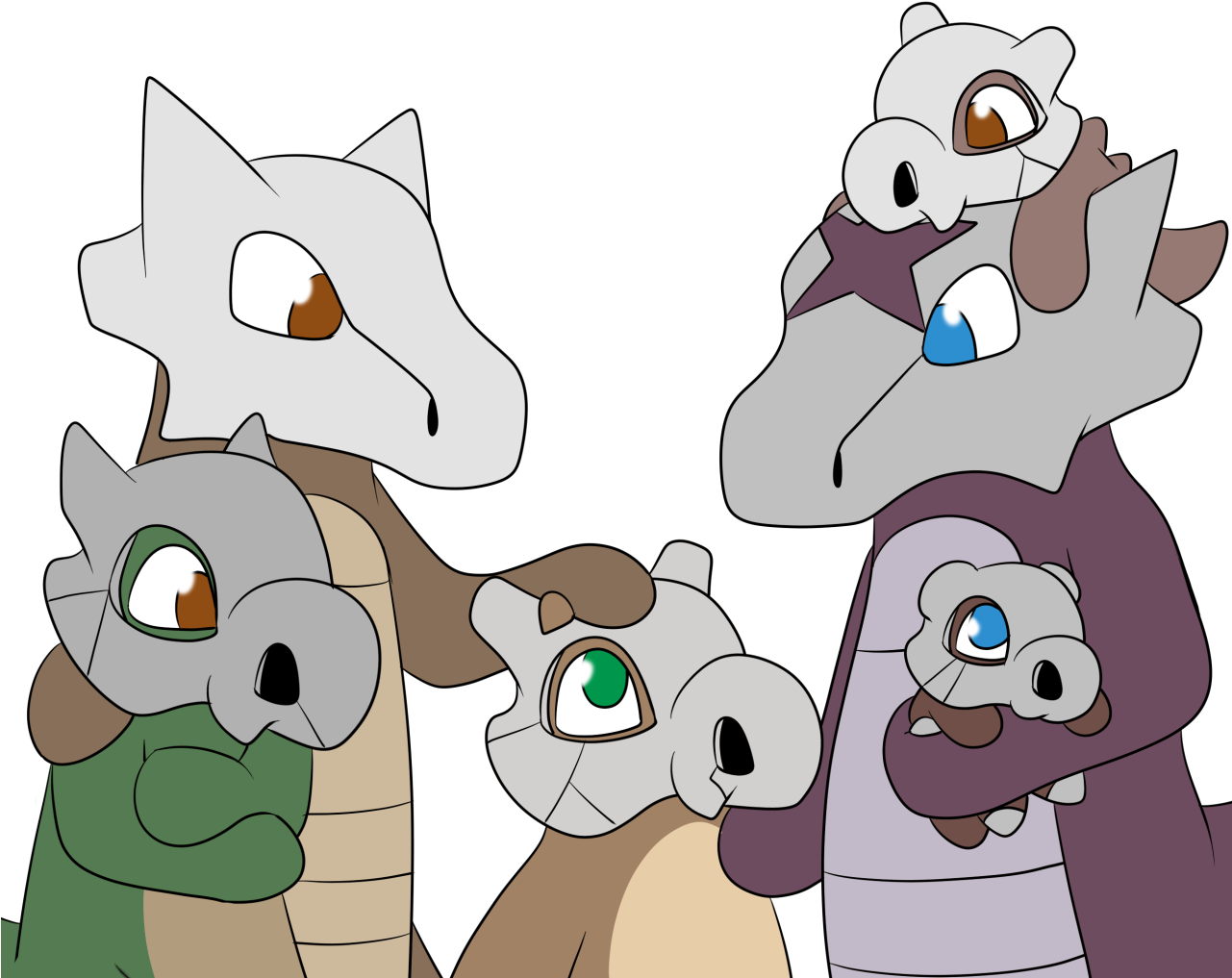 Daily Cubone Shop • Patreon • Ko-fi • Commissions (1280x1024), Png Download