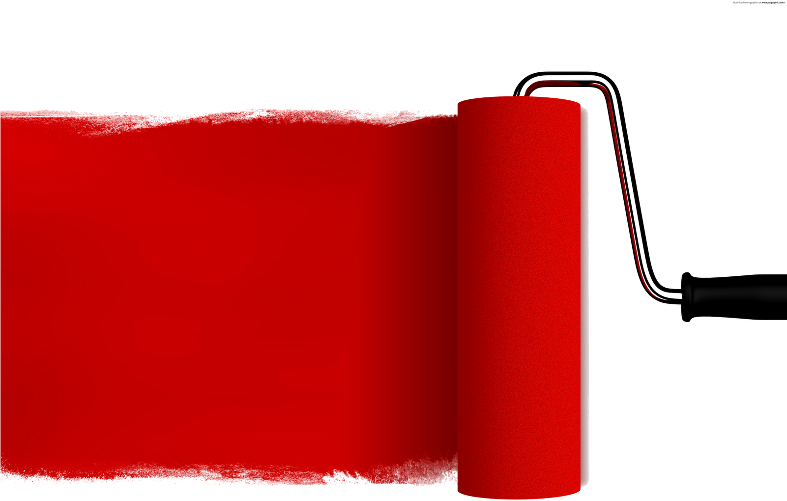 Rolo De Pintura Png (1600x1200), Png Download