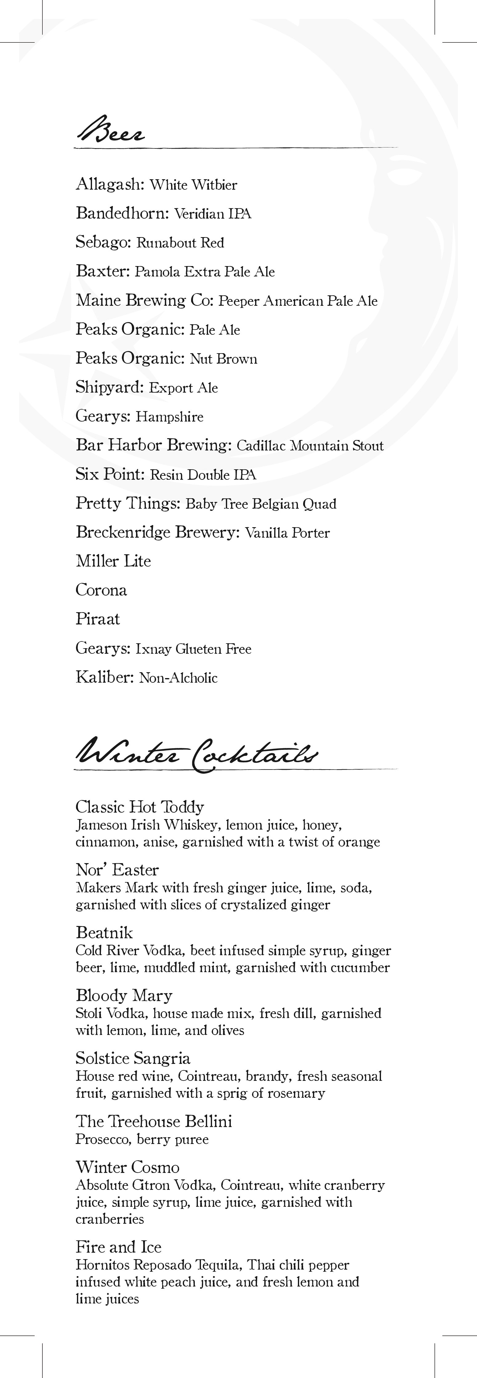 The Restaurant Information Including The The Treehouse (1550x4475), Png Download
