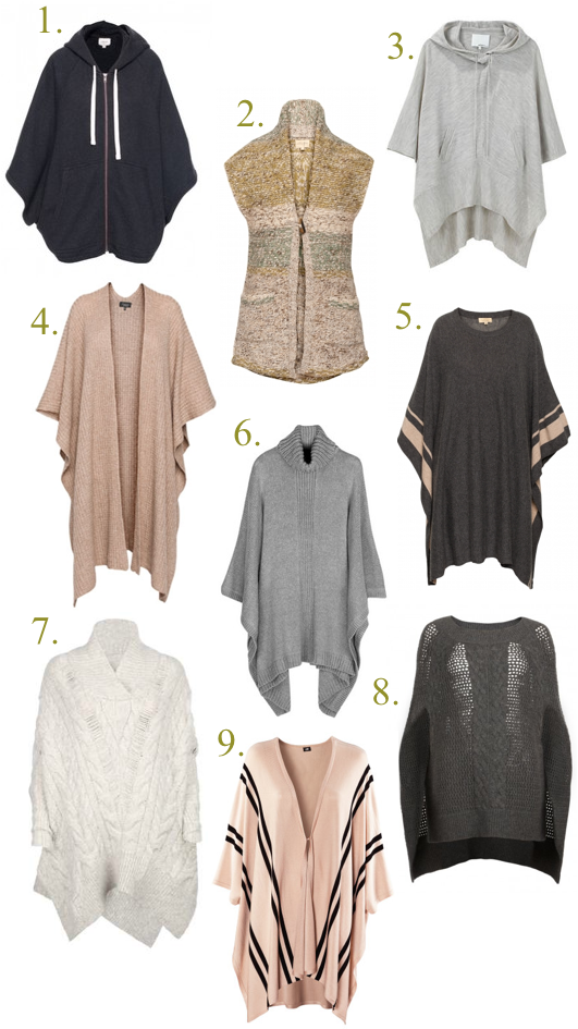 What Better Way Then To Wrap Up In A Cozy Knit Poncho (537x981), Png Download