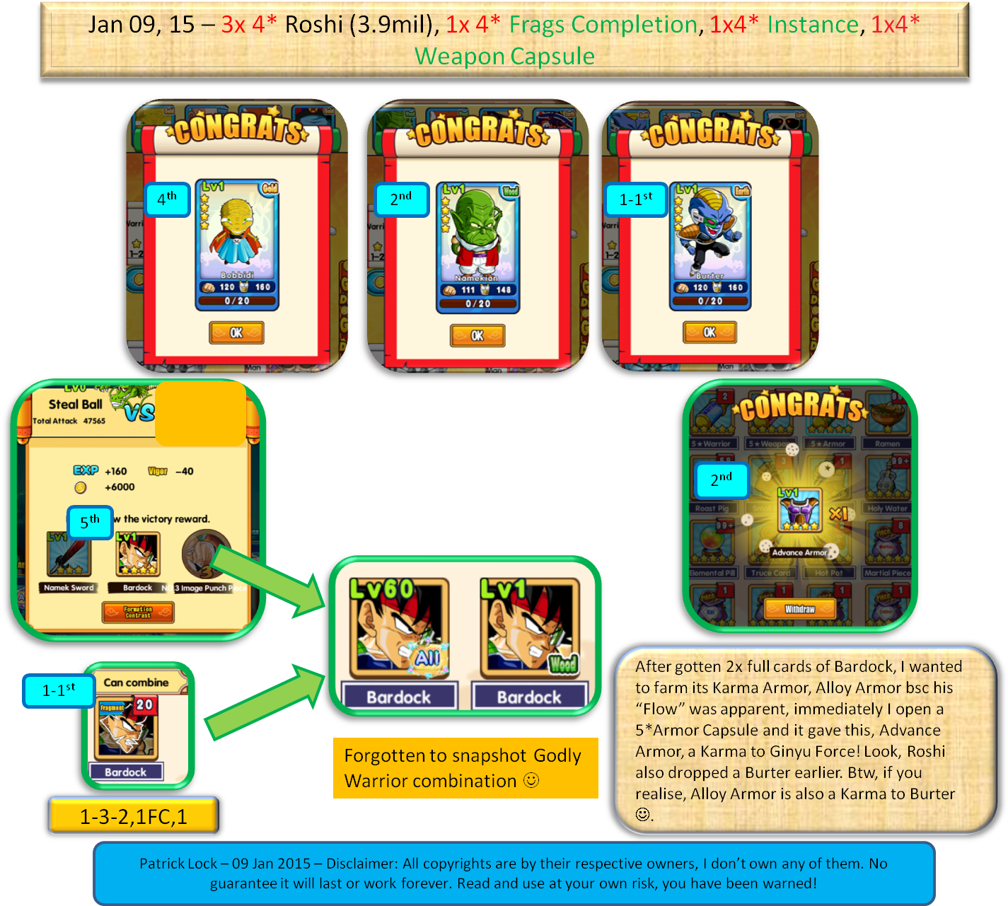 Bobbidi, Namekian, Burter, Bardock, Advance Armour (1431x1288), Png Download