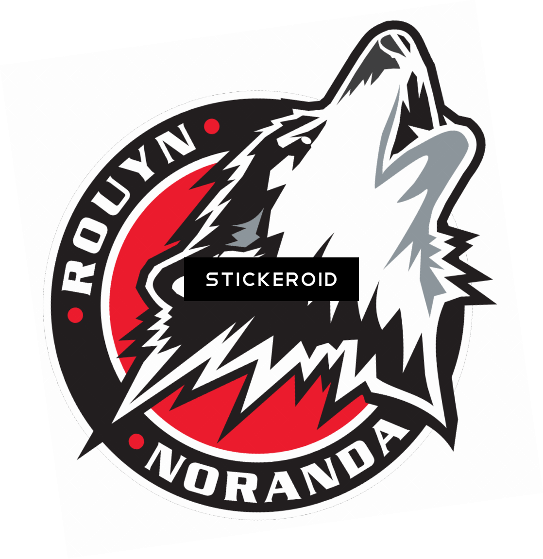 Rouyn Noranda Huskies Logo (1118x1151), Png Download
