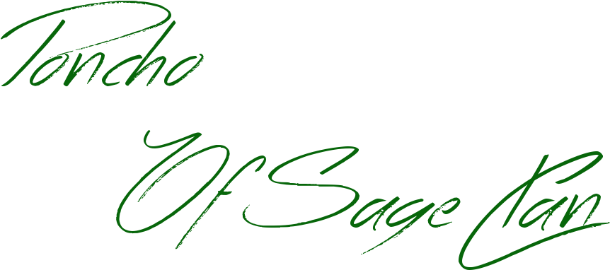 New Poncho Signature With Sageclan Mark (891x413), Png Download
