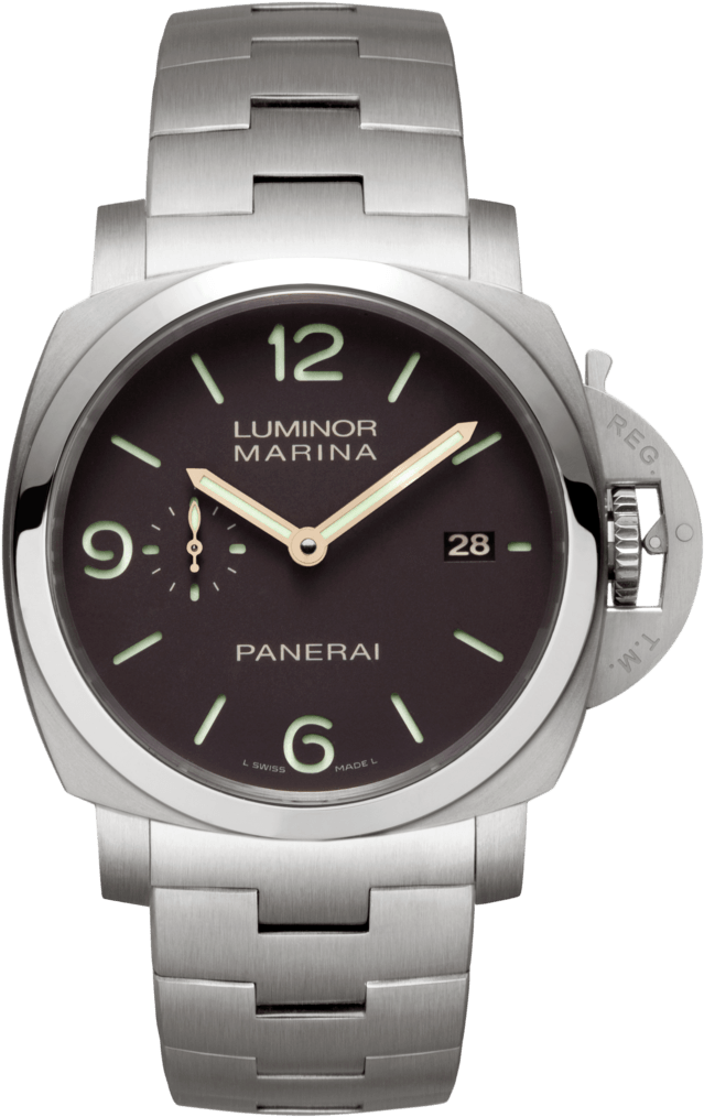 Luminor Marina 1950 3 Days Automatic Titanio Pam00352 (683x1024), Png Download