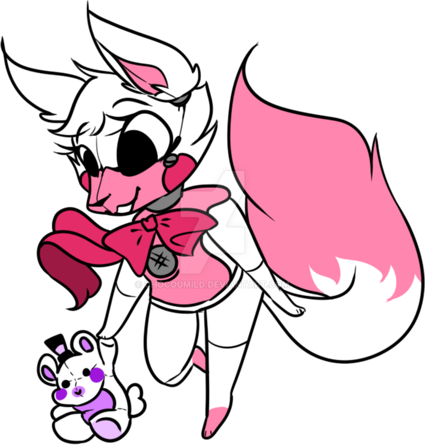 Funtime Foxy X Funtime Freddy (873x915), Png Download