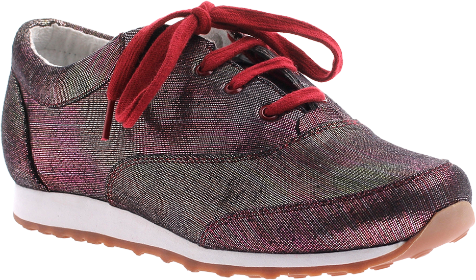 Jogger In Cranberry Metallic Women's Sneaker (1024x1024), Png Download