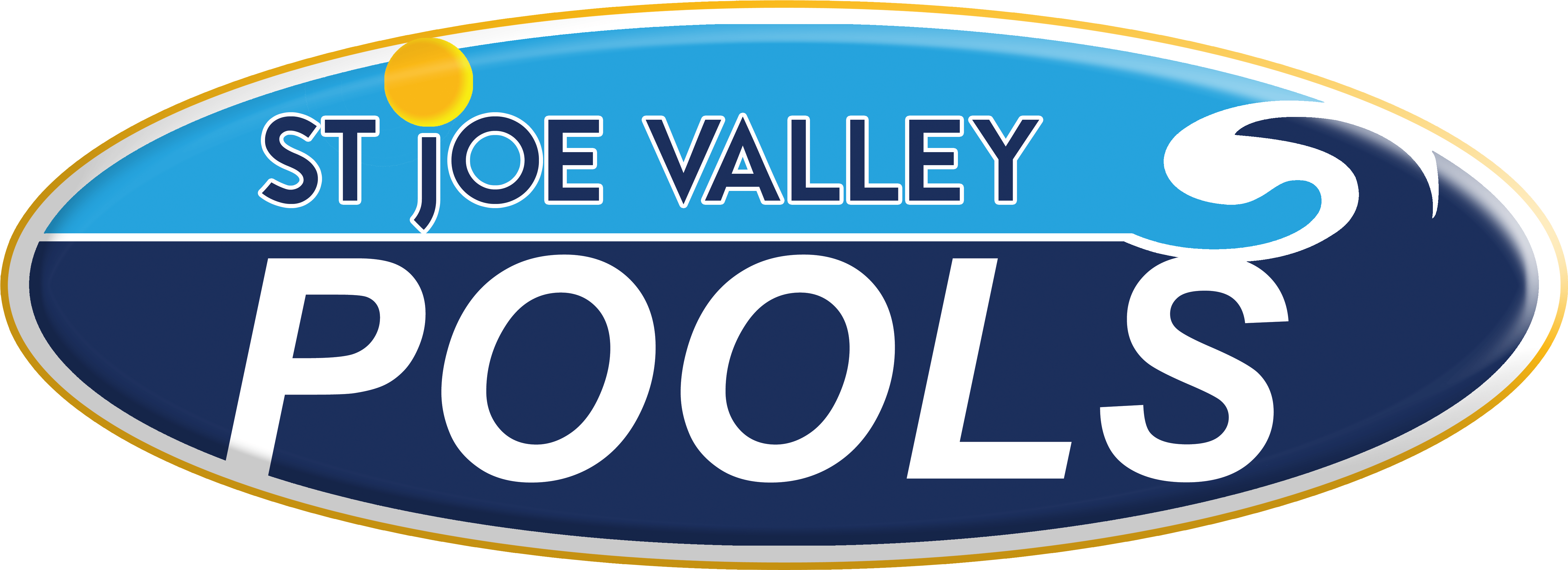 St Joe Valley Pools (5910x2214), Png Download
