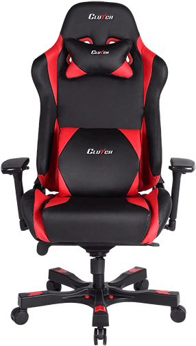 Clutch Gaming Chair Red (600x600), Png Download