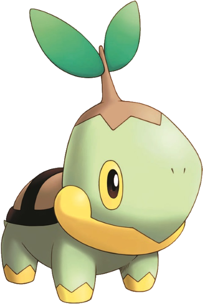 Turtwig En Pokémon Mundo Misterioso 2 (500x620), Png Download