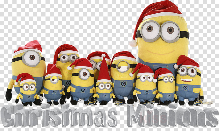 Minions Christmas Png Clipart Santa Claus Christmas (900x540), Png Download