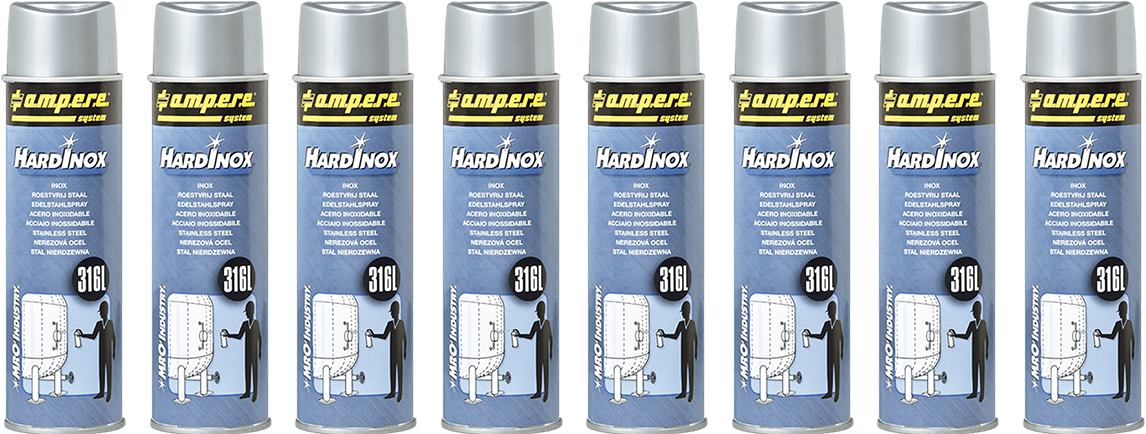 Pintura De Acero Inoxidable Hardinox (1164x485), Png Download