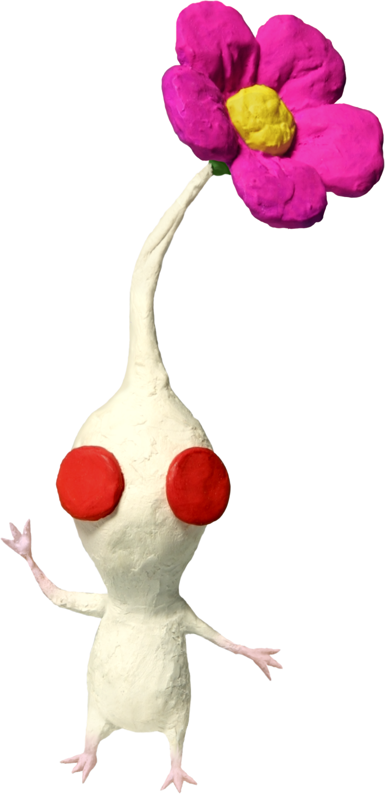 White Pikmin (763x1575), Png Download