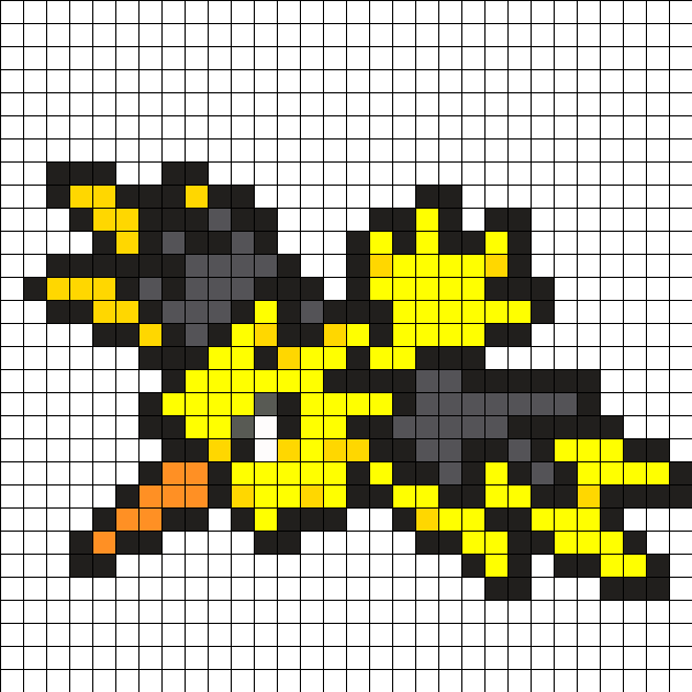 #145 Zapdos (630x630), Png Download