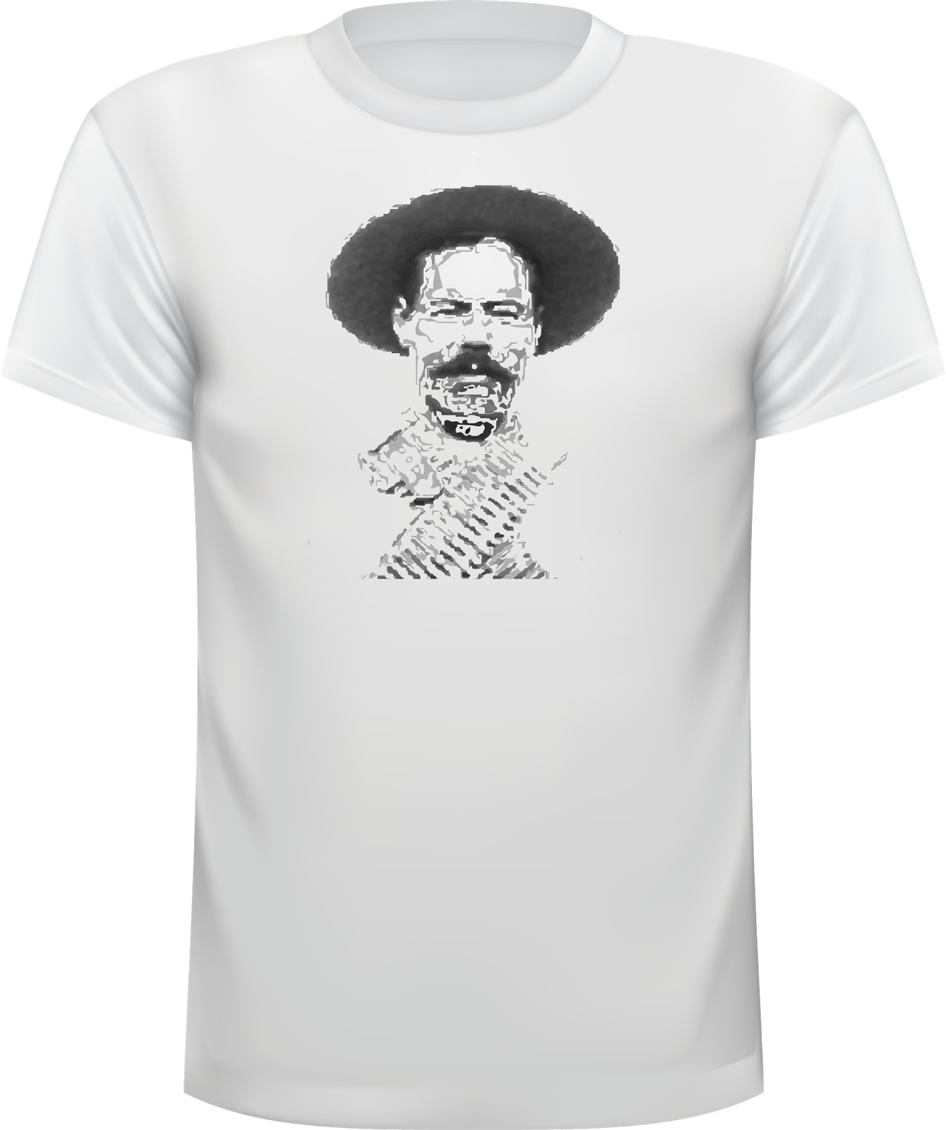 For Posterity Pancho Villa Shirt (1340x1600), Png Download