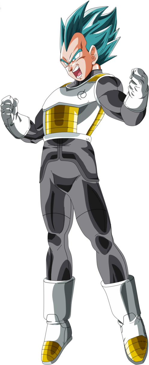 Vegeta Ssgss Png (637x1255), Png Download