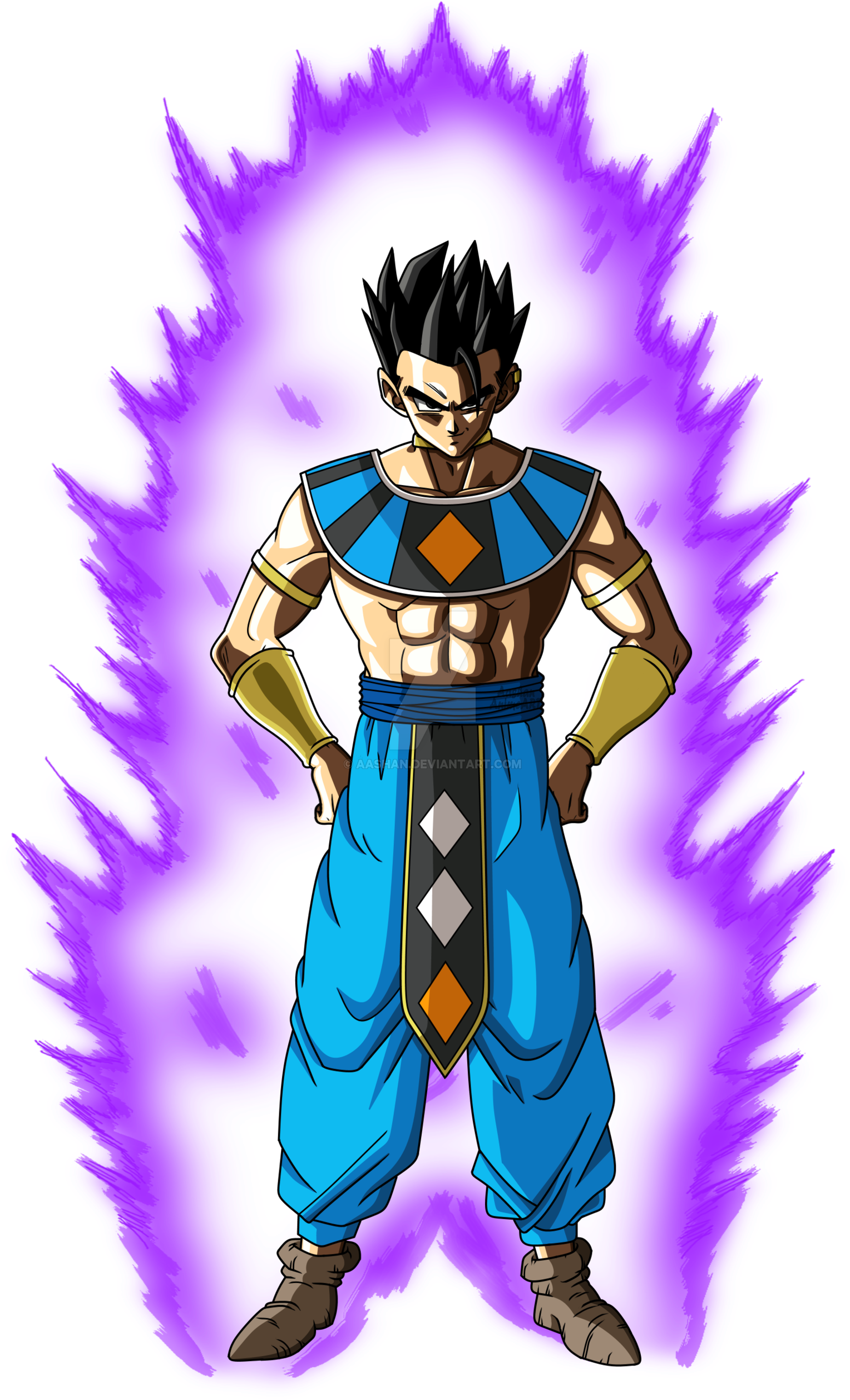 Gohan God Of Destruction (1600x2638), Png Download