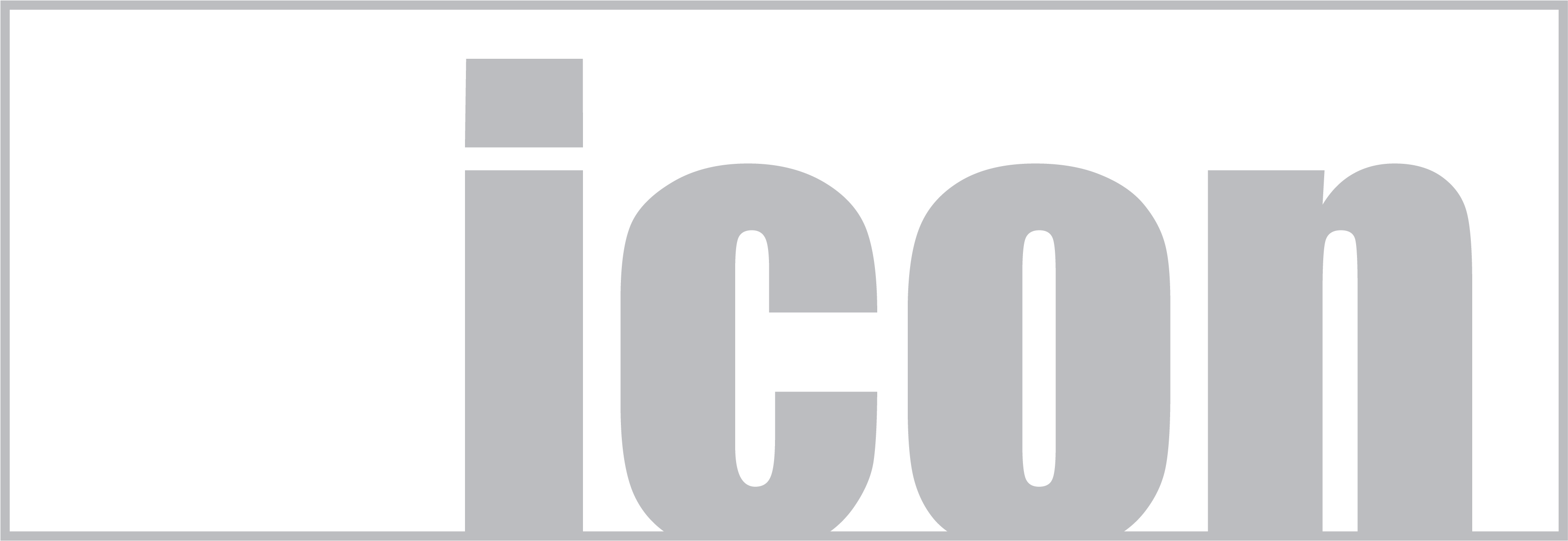 Icon Logo (3388x1195), Png Download