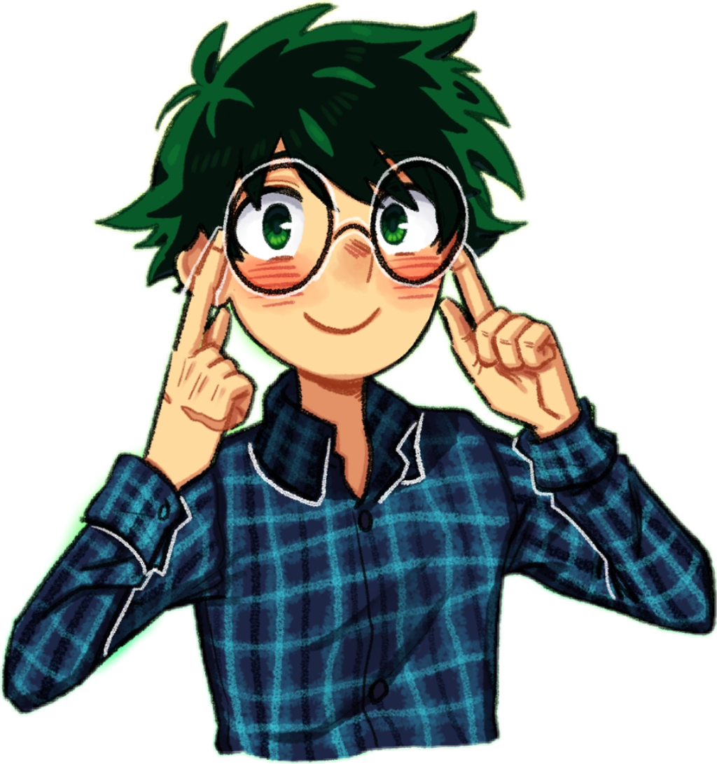 Bnha Mha Deku Izukumidoriya Izuku Midoriya (1024x1090), Png Download