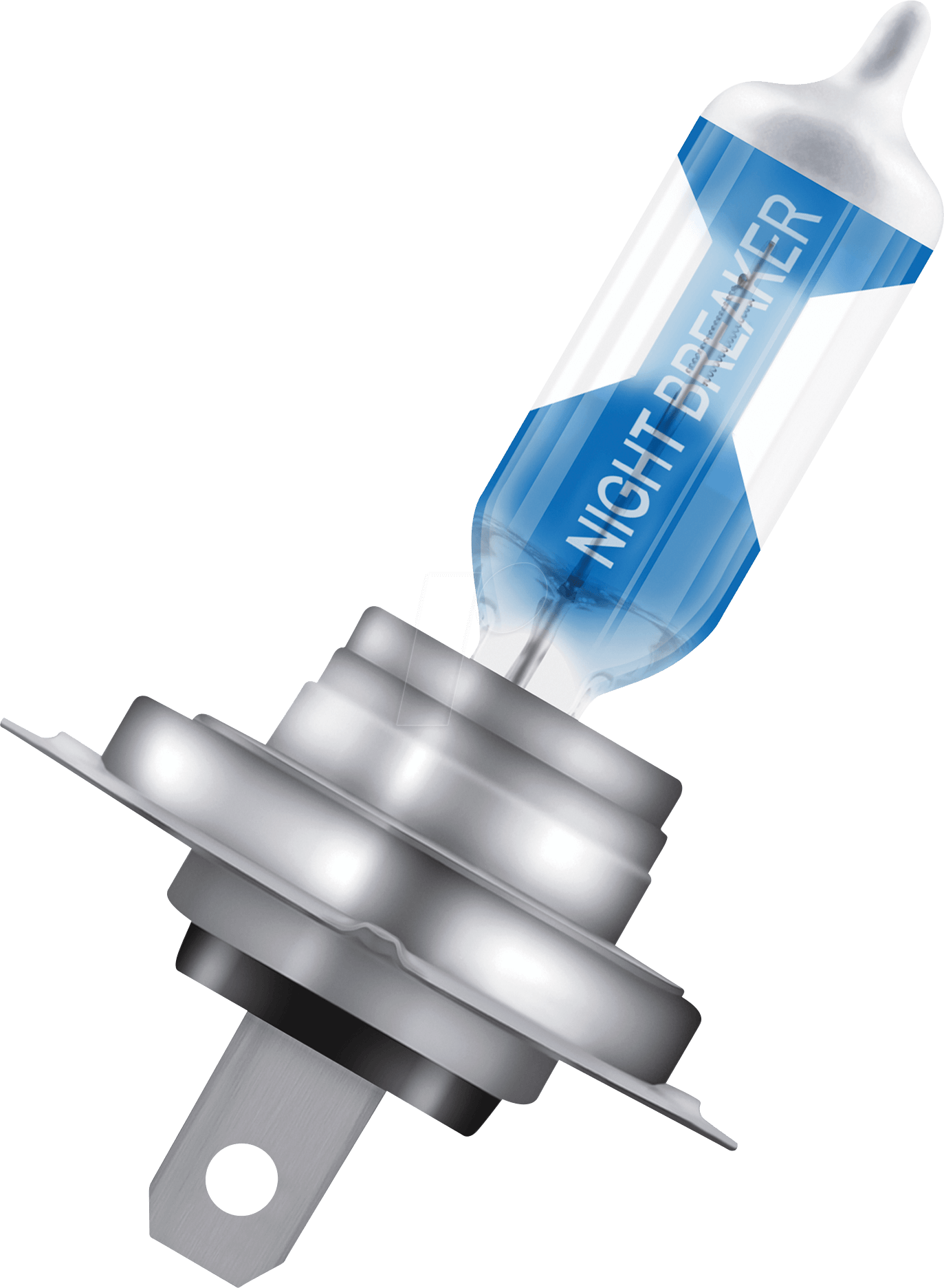 Car Headlight Bulb, H7, Pack Of 2, Px26d, Night Breaker (1373x1872), Png Download